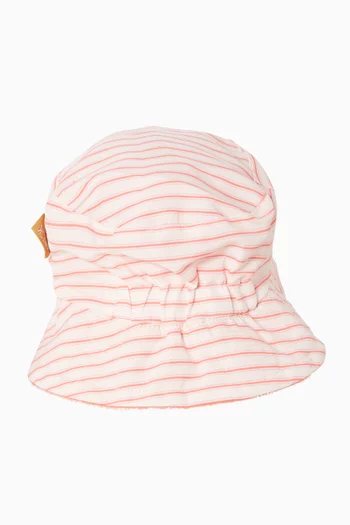 Printed UV Bucket Hat in Nylon