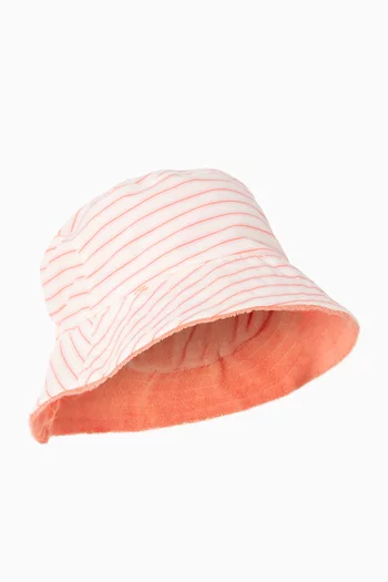 Printed UV Bucket Hat in Nylon