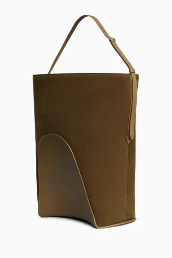 Large Hip Bucket Bag