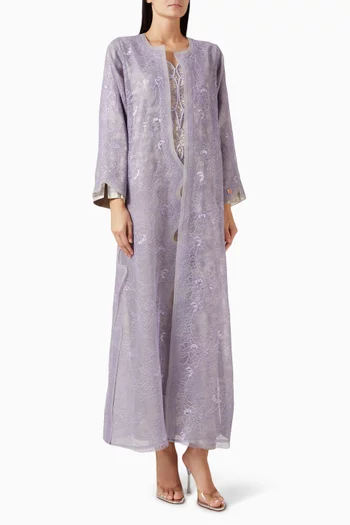 Sheer Abaya in Organza