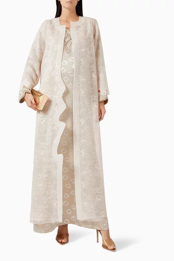Sheer Abaya in Organza