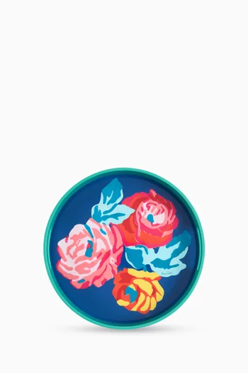 Nizam Flower Round Tray, 35cm