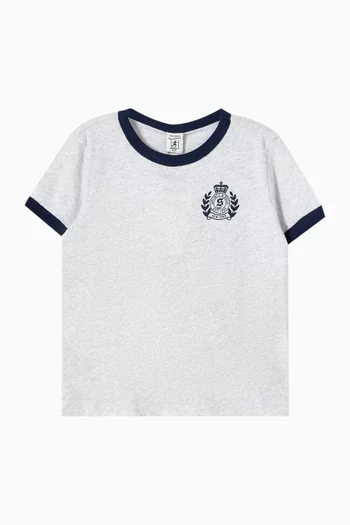 NY Crest Ringer T-shirt