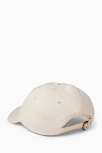 Serif Logo Hat in Cotton