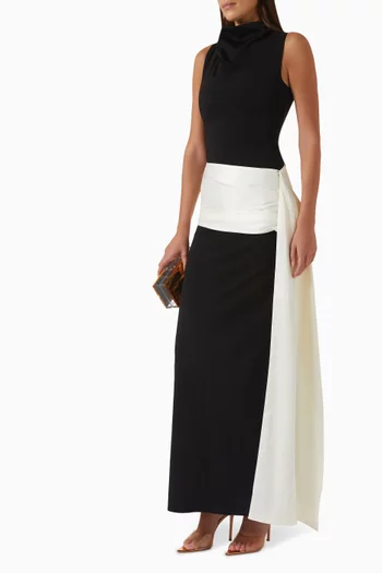 Themis Draped Dress