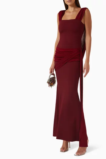 Aza Draped Dress