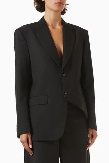 Fold-over Blazer