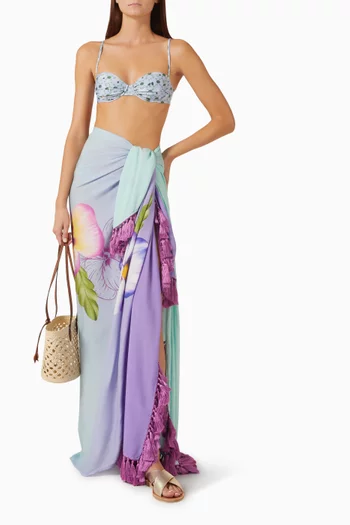 Tassel Printed Pareo