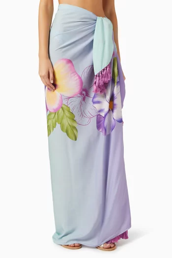Tassel Printed Pareo