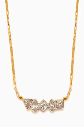 Chain Necklace in 24kt Gold-plated Sterling Silver