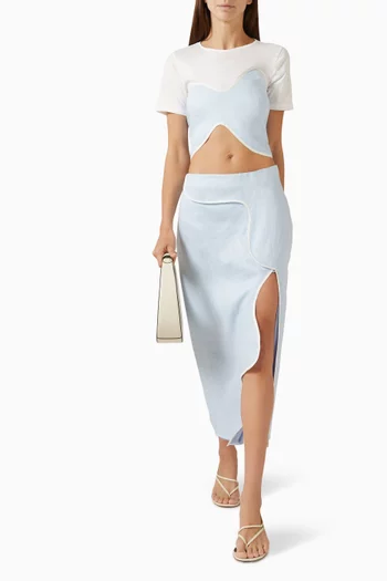 Ceci Asymmetric Skirt