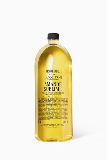 Almond (Amande) Shower Oil Refill, 500ml