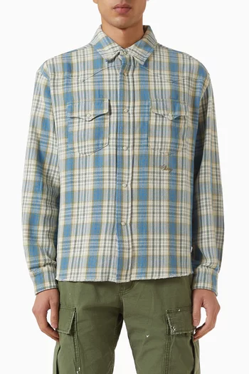 Plaid Western Shirt