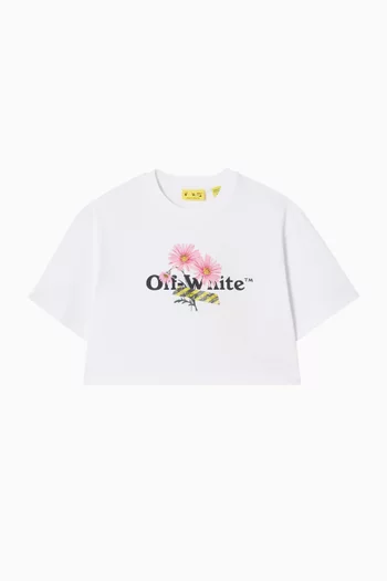 Daisy Logo Box T-Shirt in Cotton