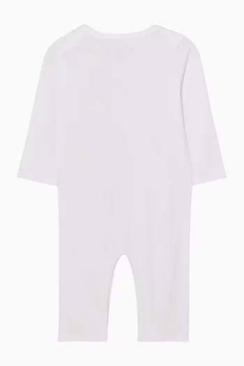 Big Bookish Shadow Romper in Cotton
