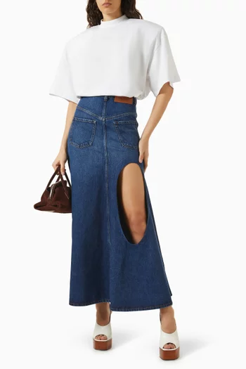 Voluminous Top in Cotton-jersey