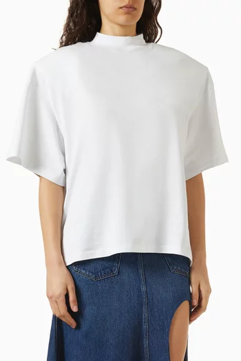 Voluminous Top in Cotton-jersey