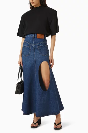 Voluminous Top in Cotton-jersey