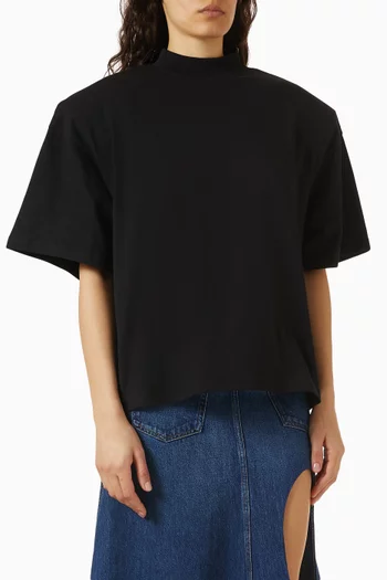 Voluminous Top in Cotton-jersey