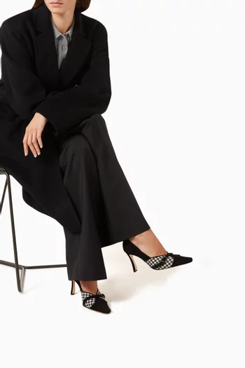 Mirca 90 Pumps in Suede