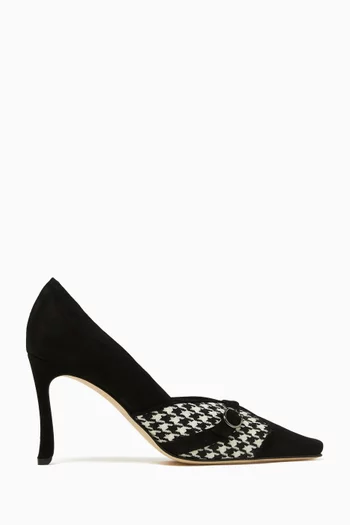 Mirca 90 Pumps in Suede