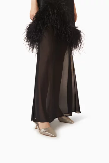 Zutonmu 50 Mules in Satin