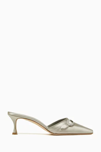 Zutonmu 50 Mules in Satin
