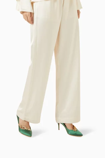 Nadira 70 Pumps in Satin