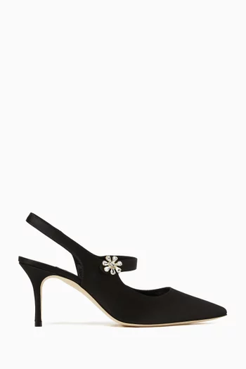 Maripasa 70 Pumps in Satin