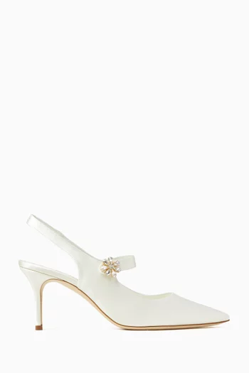 Maripasa 70 Pumps in Satin