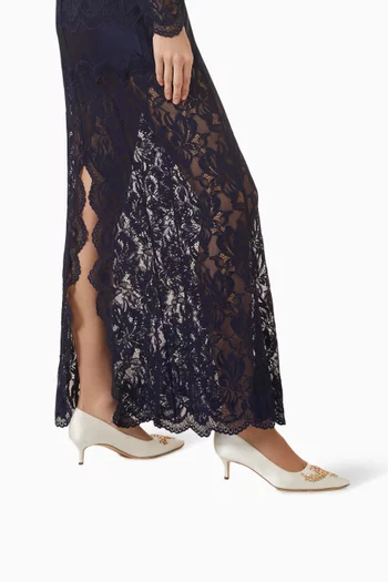 Pasadislo 50 Pumps in Satin