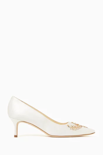 Pasadislo 50 Pumps in Satin