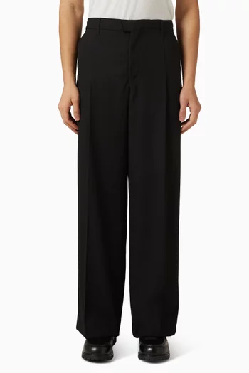 Tailored Wide Leg Pants