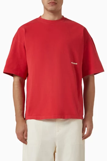 Box T-shirt in Cotton-jersey