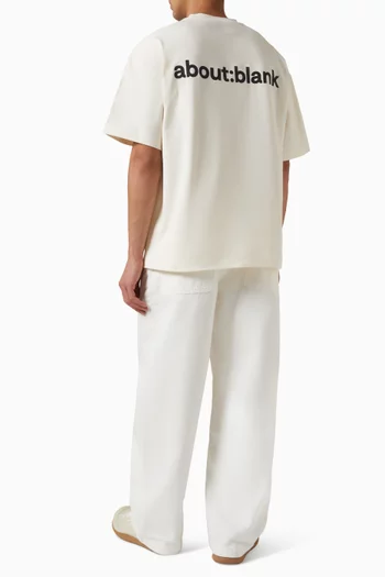 Reverse T-Shirt in Cotton