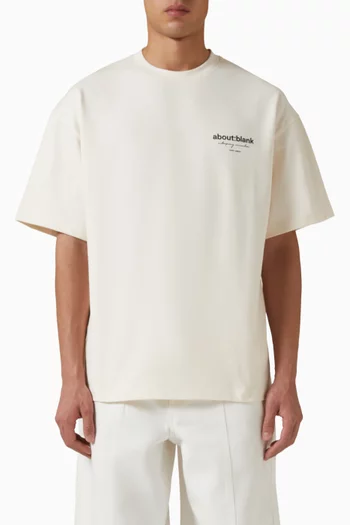 Reverse T-Shirt in Cotton