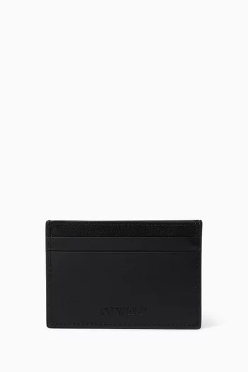 Bookish Card Case in Leather