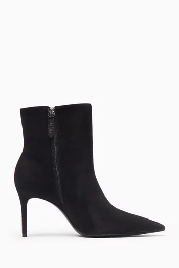 Mikki 85 Ankle Boots in Suede