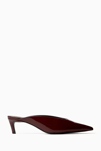 Loren 56 Mules in Patent Leather