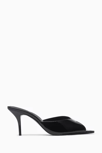 Ingrid 75 Mules in Patent Leather