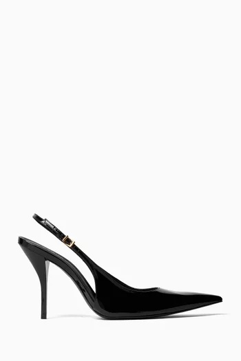 Lush Eden 100 Slingback Pumps in Leather