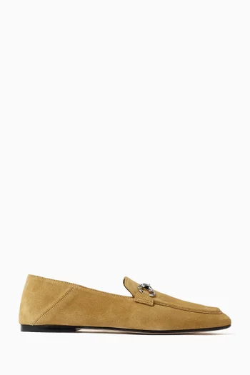 Pierre Horsebit Moccasins in Suede