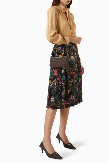 Gossip Small Shoulder Bag in GG Canvas