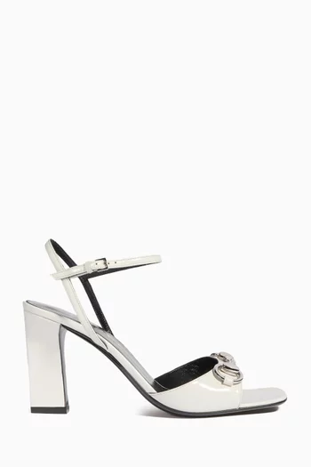 Signora 85 Sandals in Shiny Leather