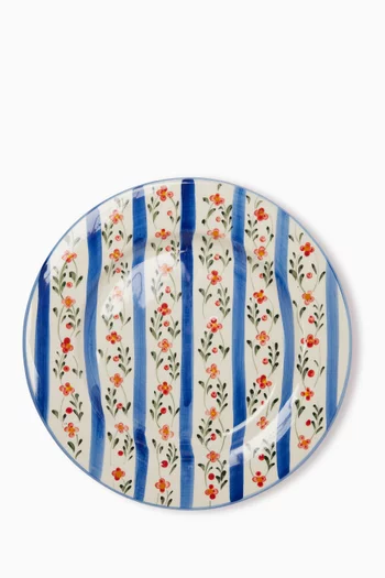 The Garden Dinner Plate in Ceramic