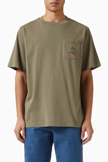 Palm Pocket T-shirt in Organic Cotton