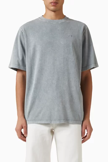 Logo Script T-shirt in Organic Cotton