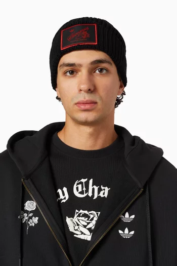 Logo Beanie in Knit