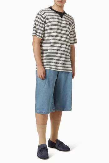Song Striped T-shirt in Cotton-blend