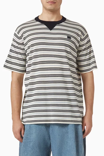 Song Striped T-shirt in Cotton-blend